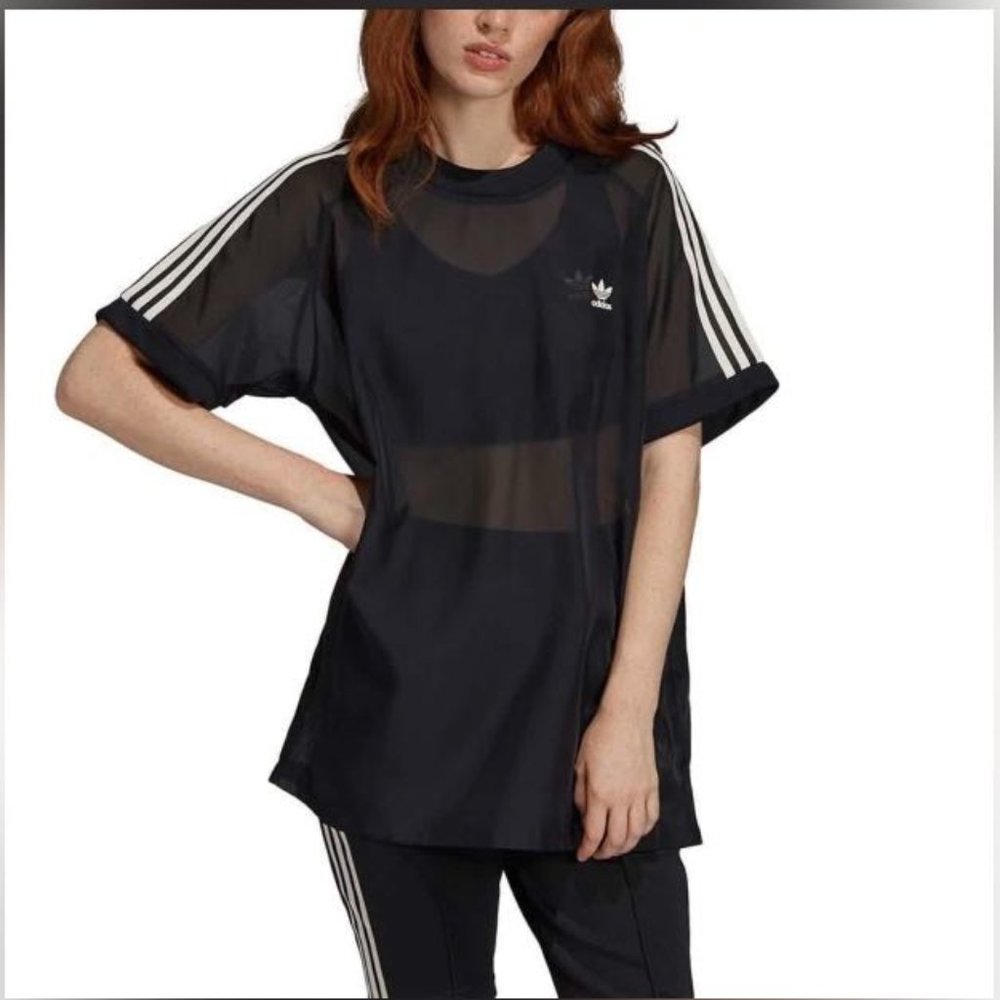 Adidas Sheer Short Sleeve Shirt - Medium